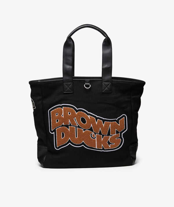 Carhartt WIP Brown Ducks Tote Bag — Black
