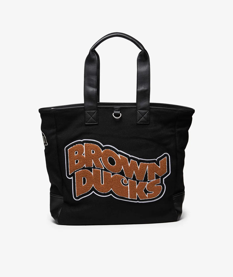 Carhartt WIP Brown Ducks Tote Bag — Black