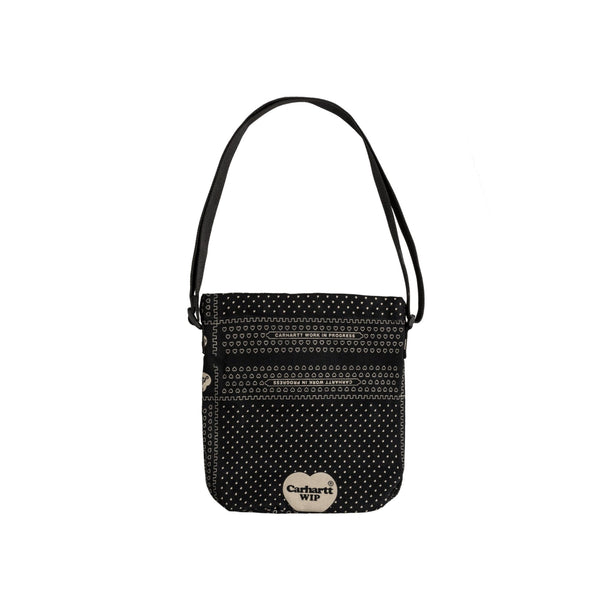 Carhartt WIP Heart Bandana Crossbody Bag — Black