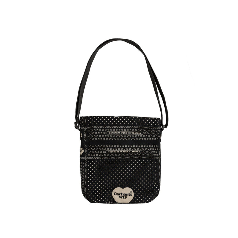 Carhartt WIP Heart Bandana Crossbody Bag — Black