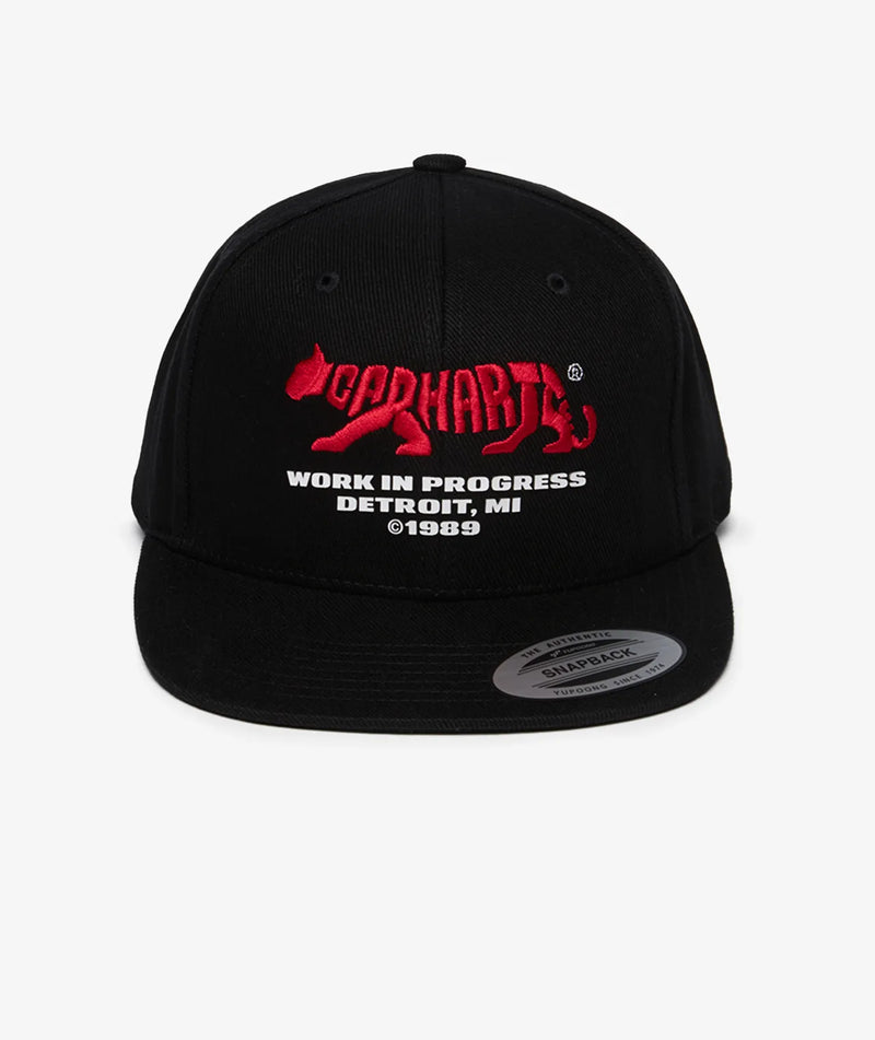 Carhartt WIP Snapback — Black/Red