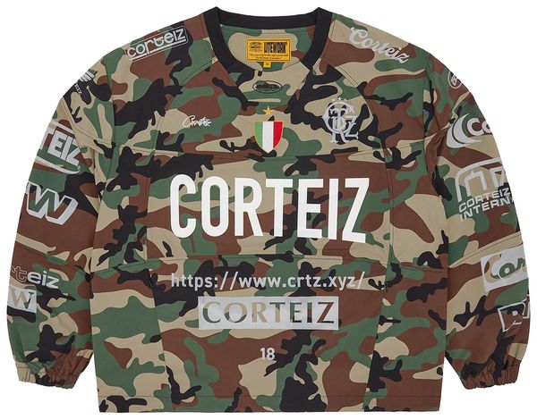 Corteiz Spring Jacket — Woodland Camo