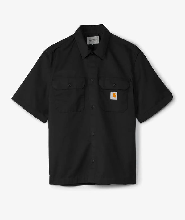 Carhartt WIP Master Shirt S/S — Black