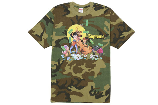Supreme Friends Tee — Woodland Camo